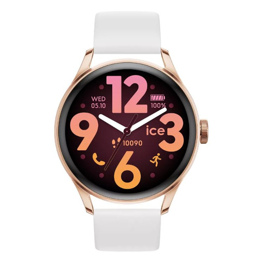Horloge Ice Watch ICE Smart 3.0 Rose Gold - White 1.2 AMOLED GPS 025104 Horloge Ice Watch ICE Smart 3.0 Rose Gold - White 1.2 AMOLED GPS 025104