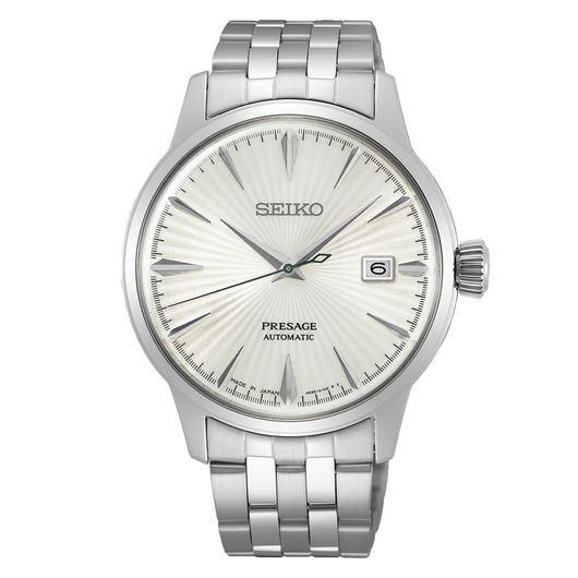 Horloge SEIKO PRESAGE HEREN AUTOMAAT SS CREME 50M SRPG23J1  Horloge SEIKO PRESAGE HEREN AUTOMAAT SS CREME 50M SRPG23J1