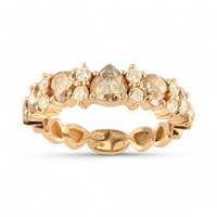 Juweel Brusi ring 18 karaat goud diamant AA2290R19 Juweel Brusi ring 18 karaat goud diamant AA2290R19