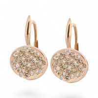 Juweel Brusi oorstekers 18 karaat goud diamant OO1227RA Juweel Brusi oorstekers 18 karaat goud diamant OO1227RA