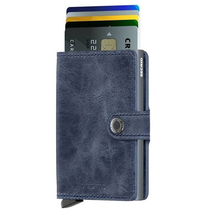 Lederwaren SECRID WALLET MINIWALLET VINTAGE BLUE 