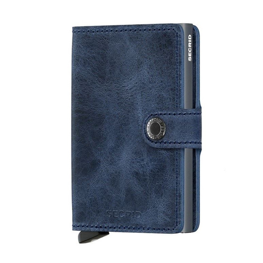 Lederwaren SECRID WALLET MINIWALLET VINTAGE BLUE Lederwaren SECRID WALLET MINIWALLET VINTAGE BLUE