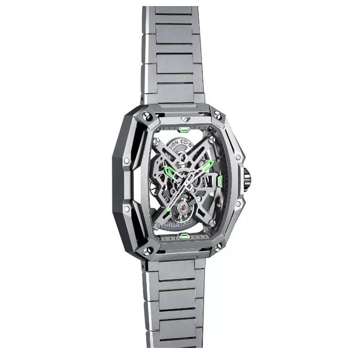 Horloge CIGA DESIGN CITY HUNTER 48MM AUTO Z035-SS01-W1S 