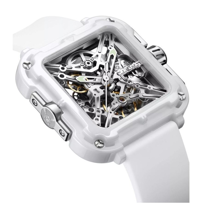 Horloge CIGA DESIGN X MACHINA WHITE 44MM AUTO X012-WS02-W5WH 