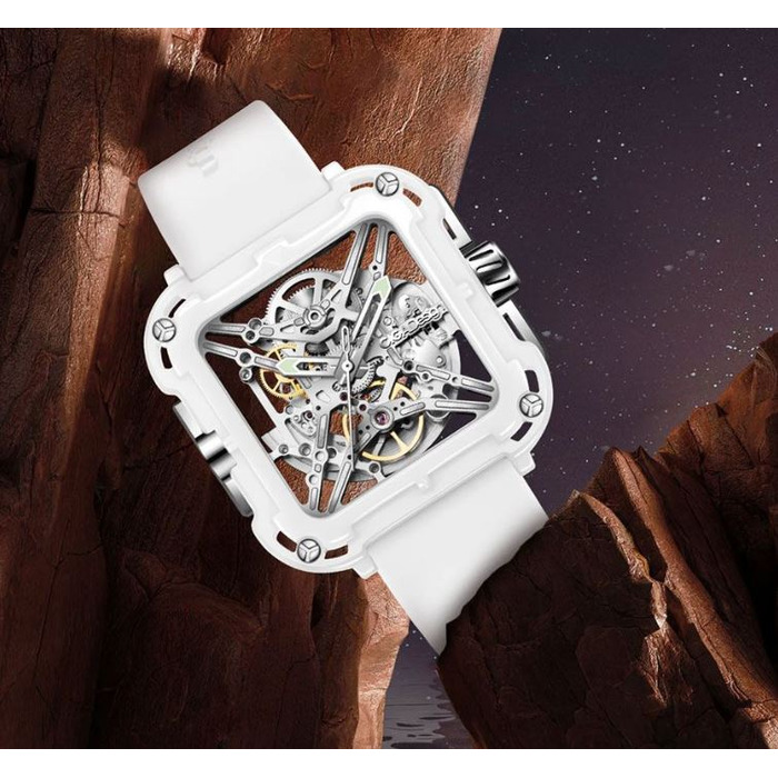 Horloge CIGA DESIGN X MACHINA WHITE 44MM AUTO X012-WS02-W5WH 