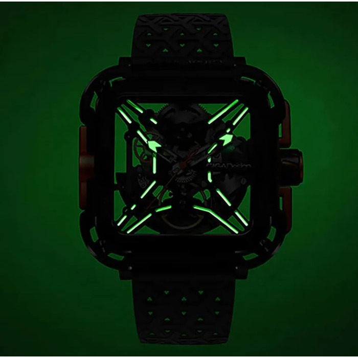 Horloge CIGA DESIGN GORILLA BLACK 44MM AUTO X011-BLOG-W25BK 