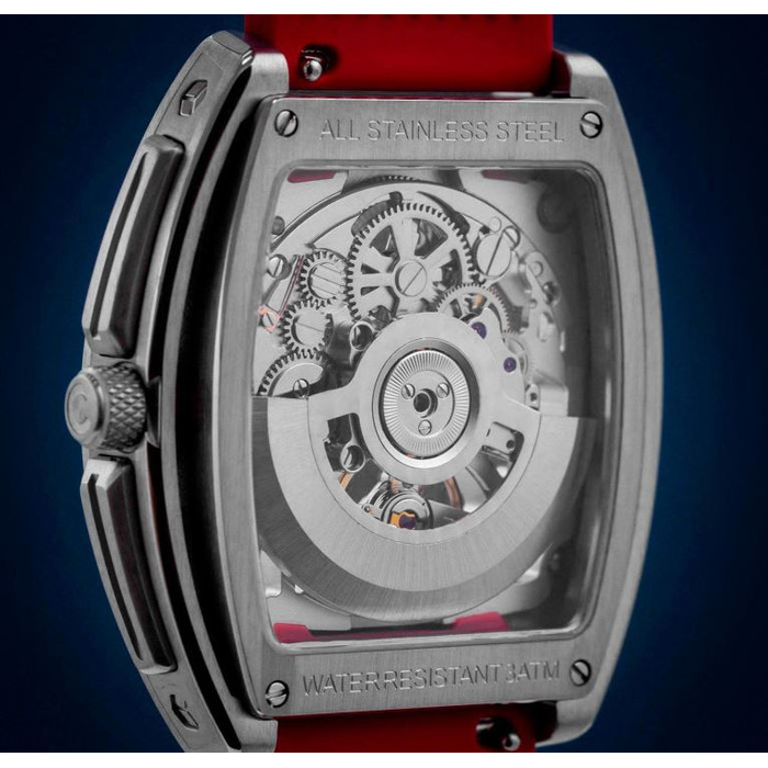 Horloge CIGA DESIGN STAINLESS EDGE RED 40.8MM AUTO Z031-SISI-W15RE 