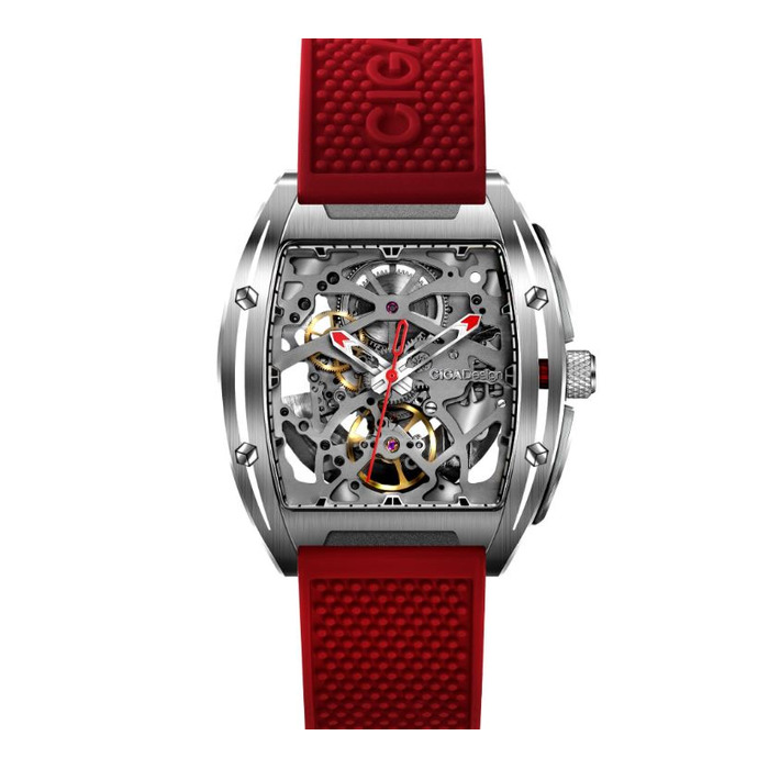 Horloge CIGA DESIGN STAINLESS EDGE RED 40.8MM AUTO Z031-SISI-W15RE 