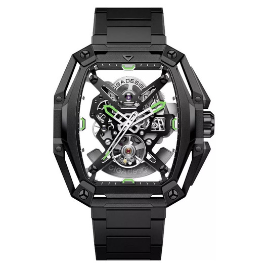 Horloge CIGA DESIGN Z-SERIES CITY HUNTER 48MM AUTO Z035-BB01-W1B Horloge CIGA DESIGN Z-SERIES CITY HUNTER 48MM AUTO Z035-BB01-W1B