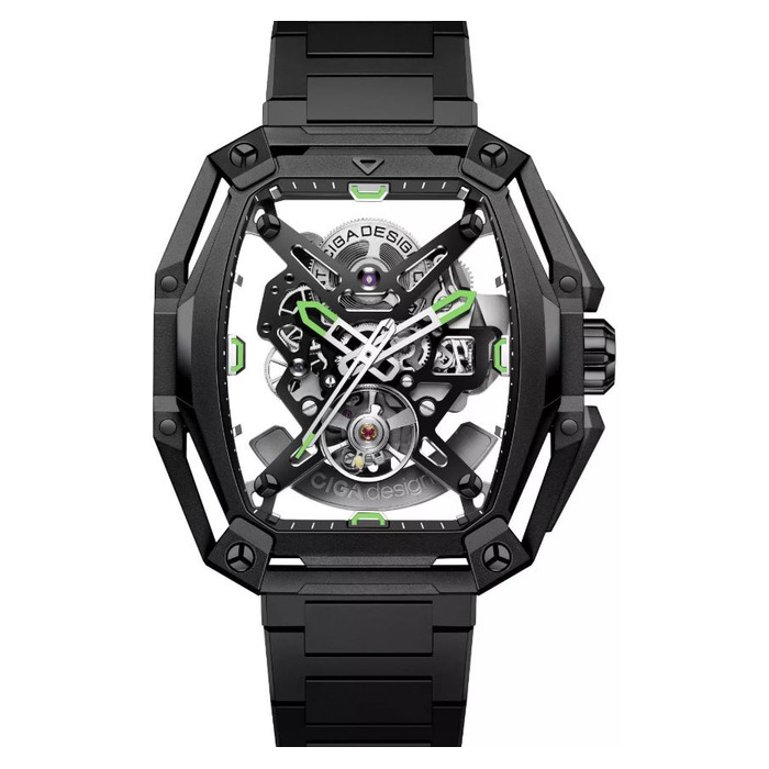 Horloge CIGA DESIGN Z-SERIES CITY HUNTER 48MM AUTO Z035-BB01-W1B 
