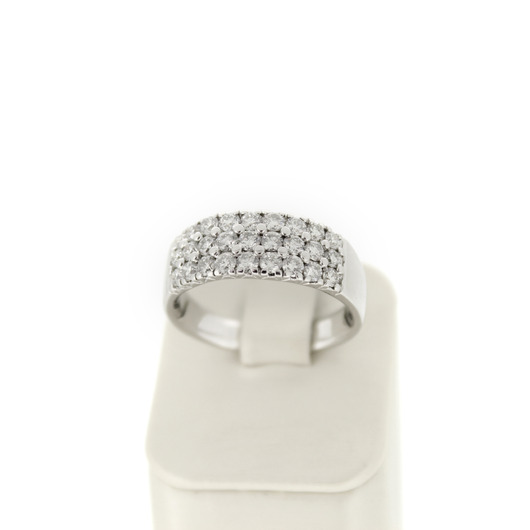 Juweel Ring Witgoud 18 karaat met briljanten '93593-2356-TWDH' Juweel Ring Witgoud 18 karaat met briljanten '93593-2356-TWDH'