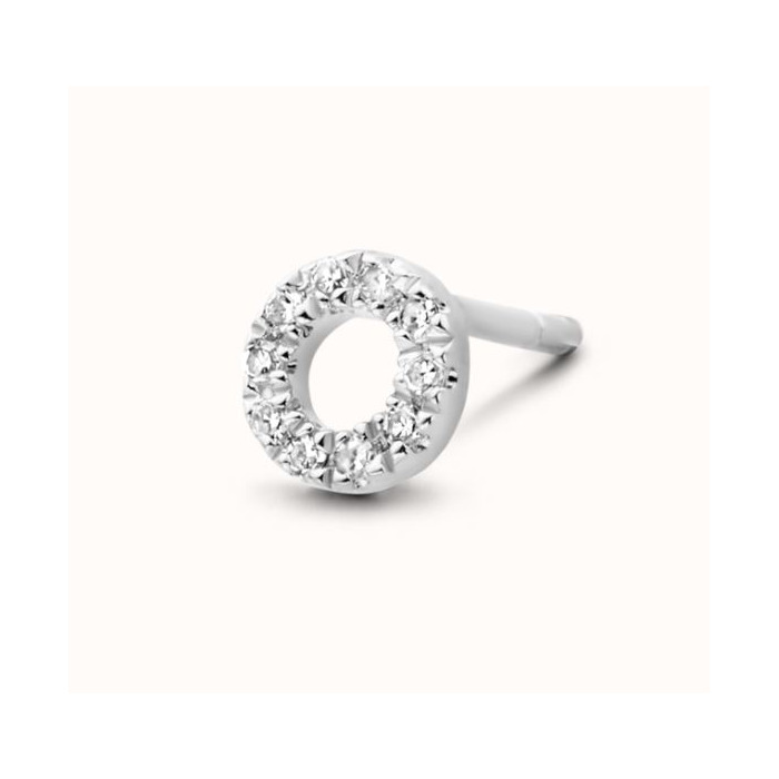Juweel DIAMANTI PER TUTTI MARS SINGLE EARRING WHITE M2106 