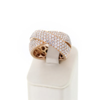 Juweel Ring rosé goud 18 karaat briljanten '94053-2363-TWDH' Juweel Ring rosé goud 18 karaat briljanten '94053-2363-TWDH'