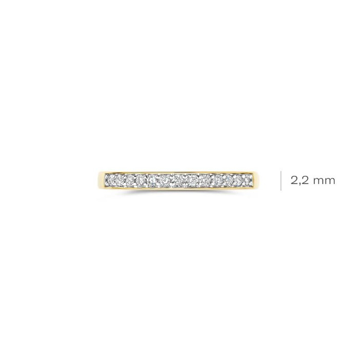 Juweel BLUSH LAB GROWN RING 14K GOUD LABGROWN DIAMONDS LG1033Y 