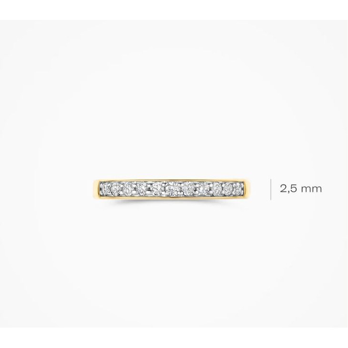 Juweel BLUSH LAB GROWN RING 14K GOUD LABGROWN DIAMONDS LG1034Y 