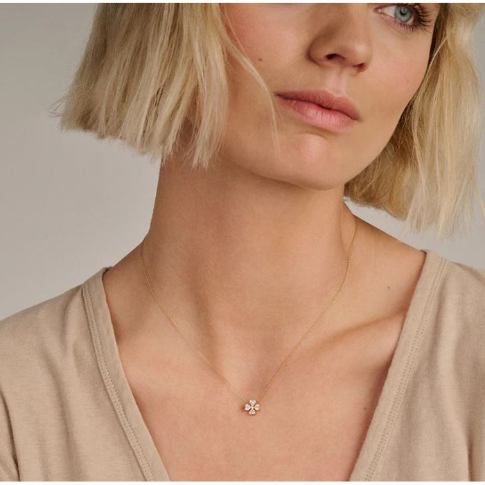 Juweel BLUSH LAB GROWN COLLIER 14K GEELGOUD LG DIAMONDS LG3017Y 