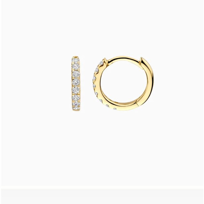 Juweel BLUSH LAB GROWN OORSTEKERS 14K GEELGOUD LG DIAMONDS LG7029Y 