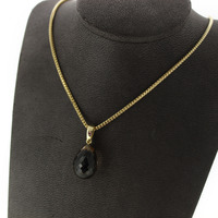 Juweel Ketting Met hanger geelgoud 18 karaat smokey quartz '94271-2369-TWDH' Juweel Ketting Met hanger geelgoud 18 karaat smokey quartz '94271-2369-TWDH'