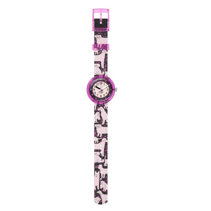 Horloge FLIK FLAK WOOF WOOF TIME FPNP163 