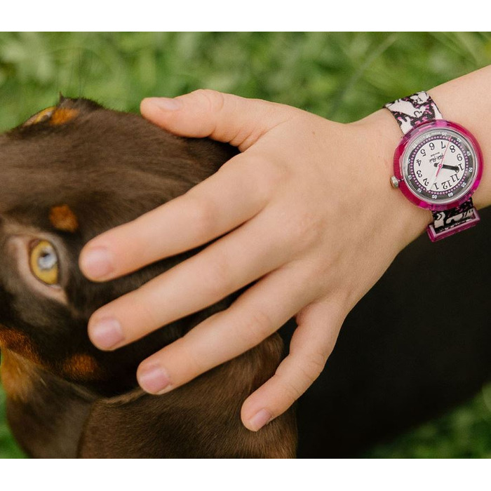 Horloge FLIK FLAK WOOF WOOF TIME FPNP163 
