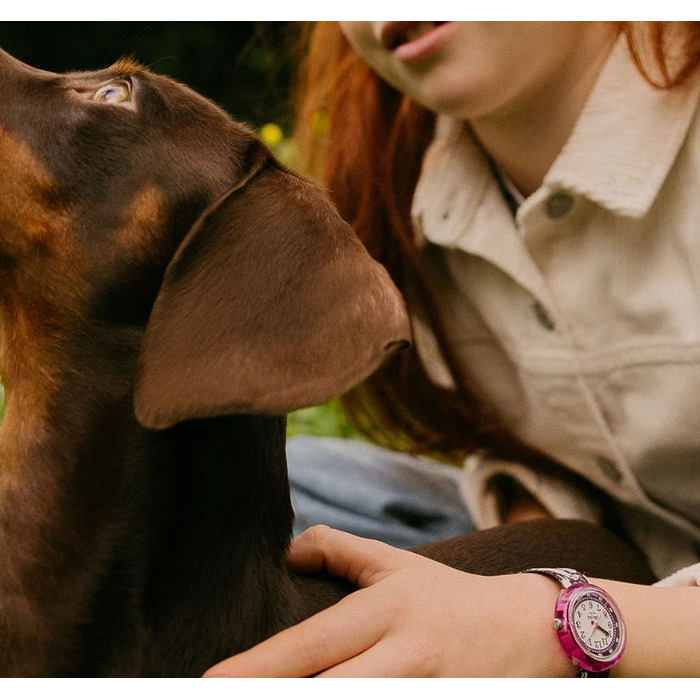 Horloge FLIK FLAK WOOF WOOF TIME FPNP163 