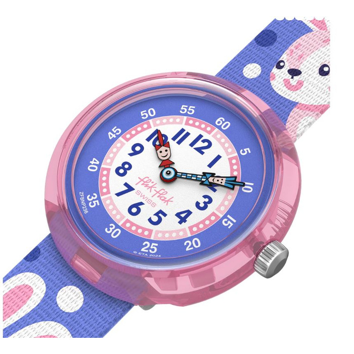 Horloge FLIK FLAK PEEK-A-BUNNY FBNP236 