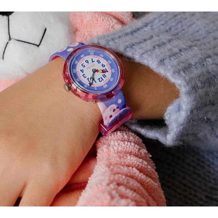 Horloge FLIK FLAK PEEK-A-BUNNY FBNP236 