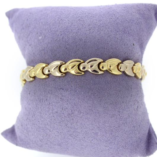 Juweel Armband bicolor 18 karaat '94189-2372-TWDH' Juweel Armband bicolor 18 karaat '94189-2372-TWDH'