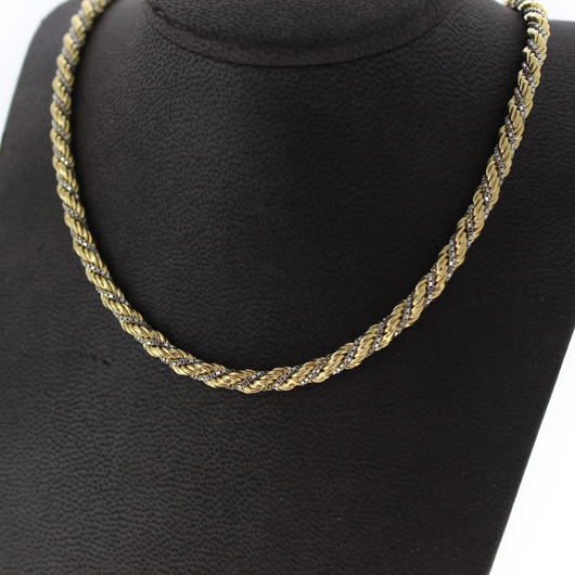 Juweel Collier Tors Bicolor 18 karaat '94190-2370-TWDH' Juweel Collier Tors Bicolor 18 karaat '94190-2370-TWDH'