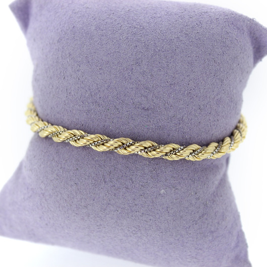 Juweel Armband tors Bicolor 18 karaat '94190-2371-TWDH' Juweel Armband tors Bicolor 18 karaat '94190-2371-TWDH'