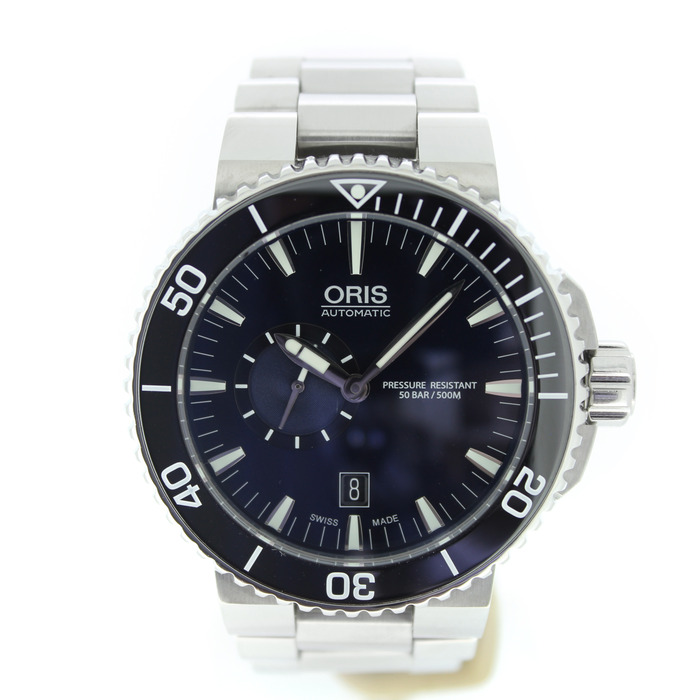 Oris_Aquis_Small_Seconds_Date_0174376734135-0782601PEB_Tweedehands_93381-1034_Juwelier_Clem_Vercammen-3.jpg