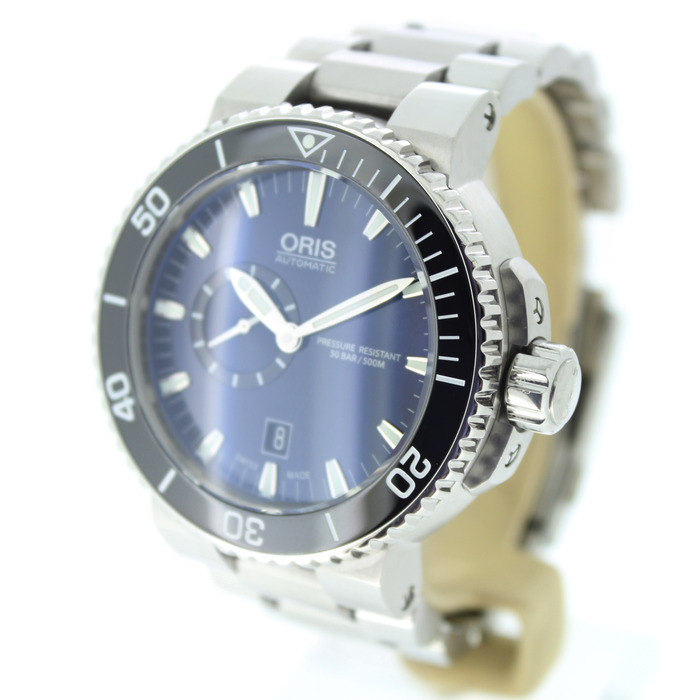 Oris_Aquis_Small_Seconds_Date_0174376734135-0782601PEB_Tweedehands_93381-1034_Juwelier_Clem_Vercammen-15.jpg