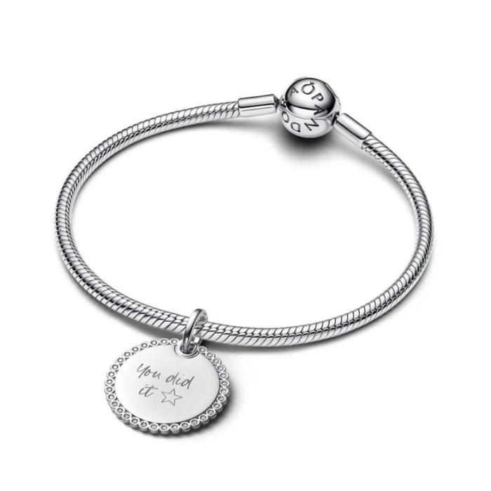Juweel PANDORA ENGRAVABLE ROUND PENDANT 394007C01 88888