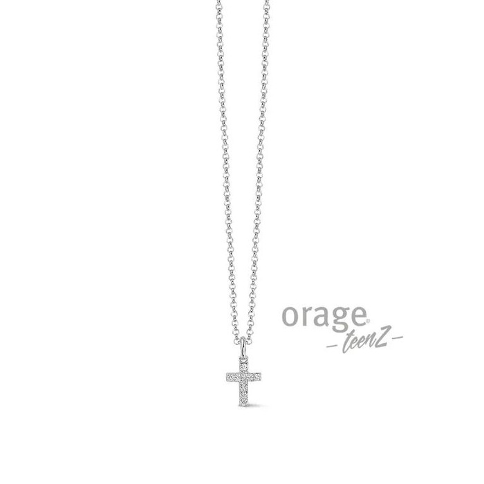 Juweel ORAGE TEENZ KETTING KRUIS K2849-T659 