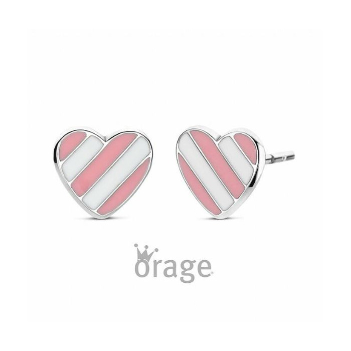 Juweel ORAGE KIDS OORRINGEN HART K2938 