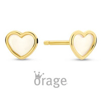 Juweel ORAGE KIDS OORSTEKERS HARTJE 9K GEEL GOUD K2959 Juweel ORAGE KIDS OORSTEKERS HARTJE 9K GEEL GOUD K2959