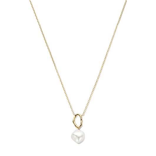 Juweel SWING JEWELS NECKLACE 18K YELLOW GOLD PEARL SWJN10219-Y14-18  Juweel SWING JEWELS NECKLACE 18K YELLOW GOLD PEARL SWJN10219-Y14-18