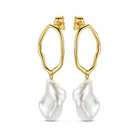Juweel SWING JEWELS EARRINGS 18K YELLOW GOLD PEARL SWJE10219-Y14-18 Juweel SWING JEWELS EARRINGS 18K YELLOW GOLD PEARL SWJE10219-Y14-18