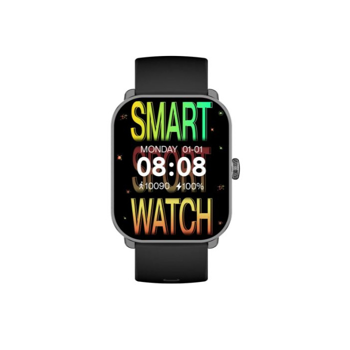 Horloge SMARTY 2.0 KST ZW. BND ZW.BL. SILICONEN SW070A 