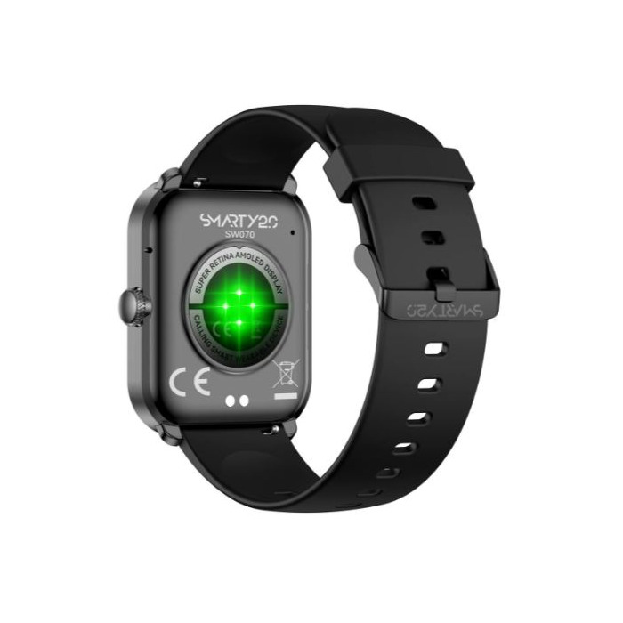 Horloge SMARTY 2.0 KST ZW. BND ZW.BL. SILICONEN SW070A 
