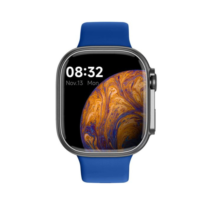 Horloge SMARTY 2.0 KST ZW. BND BLAUW SILICONEN SW071B 