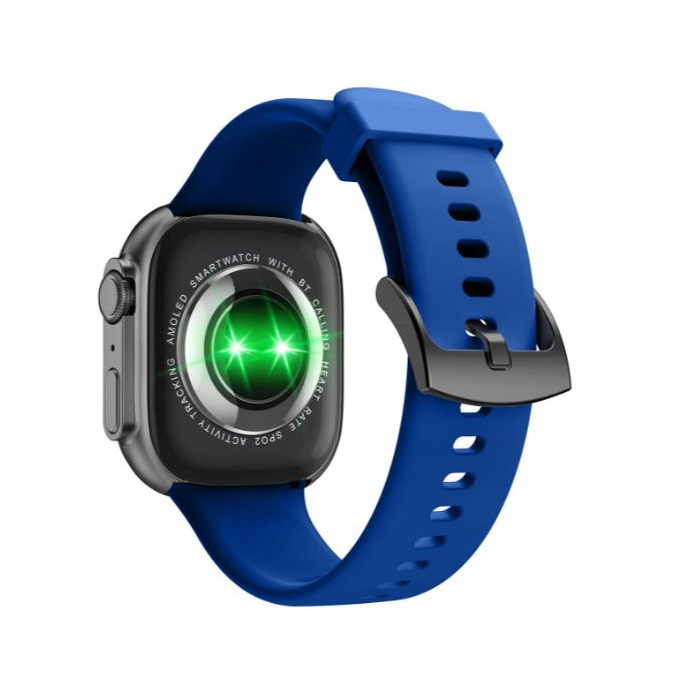 Horloge SMARTY 2.0 KST ZW. BND BLAUW SILICONEN SW071B 