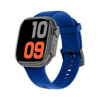 Horloge SMARTY 2.0 KST ZW. BND BLAUW SILICONEN SW071B Horloge SMARTY 2.0 KST ZW. BND BLAUW SILICONEN SW071B