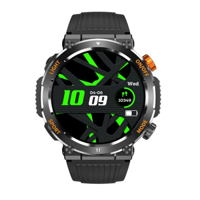 Horloge SMARTY 2.0 KST ZWART BND ZWART SILIC. SW077A 