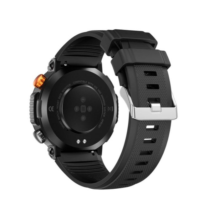 Horloge SMARTY 2.0 KST ZWART BND ZWART SILIC. SW077A 