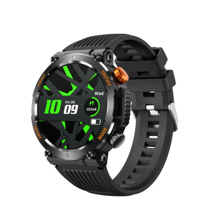 Horloge SMARTY 2.0 KST ZWART BND ZWART SILIC. SW077A 