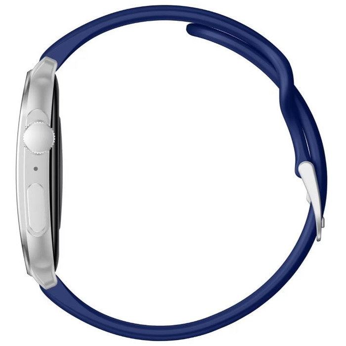 Horloge SMARTY 2.0 KST ZILV. BND BLAUW SILIC. SW080D 