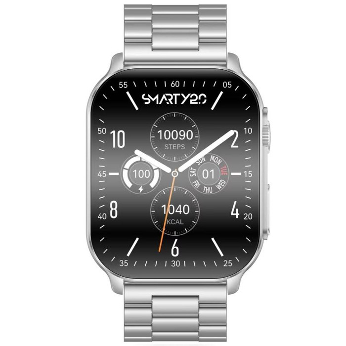 Horloge SMARTY 2.0 KST ZILV. BND ZLV STL BL SIL. SW080I 