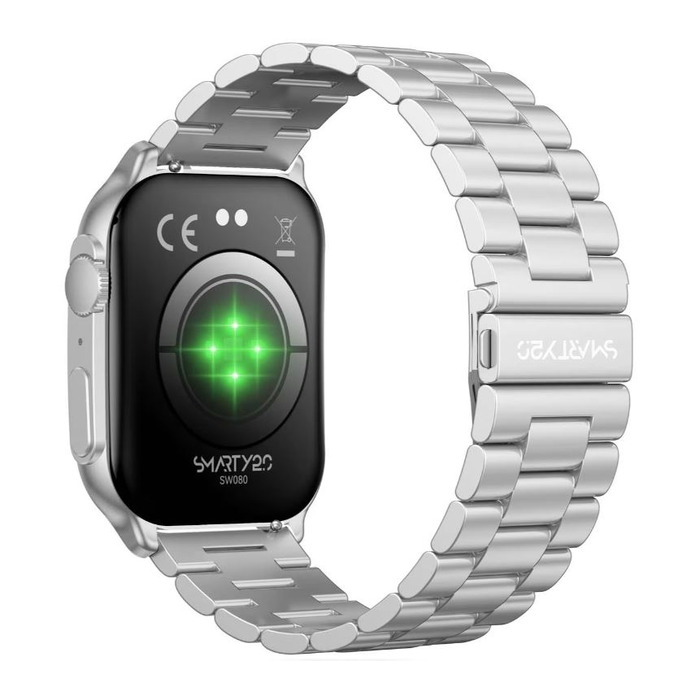 Horloge SMARTY 2.0 KST ZILV. BND ZLV STL BL SIL. SW080I 