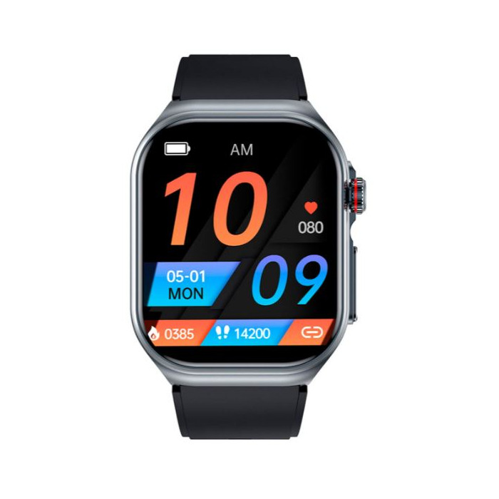 Horloge SMARTY 2.0 KST ZWART BND ZWART SILIC. SW082A 